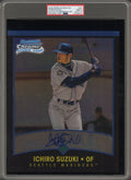 Ichiro Suzuki PSA 9 AUTO 10 2016 Topps Authentics 8x10 2001 Bowman Chrome oversized JAPANESE reprint AUTOGRAPH (pop 1, 0 higher)