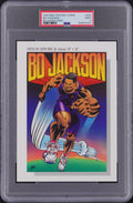 Bo Jackson PSA 9 Nike Poster Cards 1990 SUPER BO #935 5x7