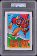 Jerry Rice PSA 10 Nike Poster Cards 1991 SUPER JERRY #996 5x7 (pop 1)