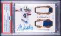 Adam Vinatieri PSA 10 AUTO 10 2017 Panini FLAWLESS Dual GAME-USED AUTOGRAPH (pop 1)