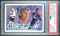 Wayne Gretzky PSA 9 AUTO 10 1992 UD Upper Deck Heroes Checklist AUTOGRAPH