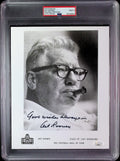 Art Rooney PSA 9 AUTO Autograph 8x10 PHOTO Signed JSA & PSA/DNA Slabbed