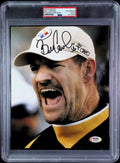 Bill Cowher PSA AUTO Autograph 8x10 PHOTO Signed PSA/DNA Slabbed