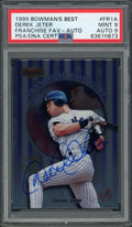 Derek Jeter PSA 9 AUTO 9 Bowman's Best 1999 Franchise Favorites Autograph
