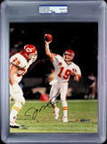 Joe Montana PSA 10 AUTO Autograph 8x10 PHOTO Signed UPPER DECK & PSA/DNA Slabbed