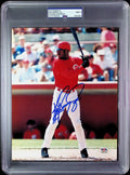 Ken Griffey Jr PSA 9 AUTO Autograph 8x10 PHOTO Signed PSA/DNA Slabbed
