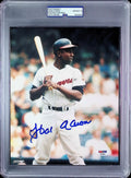 Hank Aaron PSA 10 AUTO Autograph 8x10 PHOTO Signed PSA/DNA Slabbed