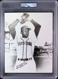 Satchel Paige PSA AUTO Autograph 8x10 PHOTO Signed PSA/DNA Slabbed
