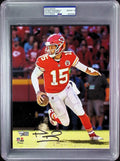 Patrick Mahomes PSA 10 AUTO Autograph FANATICS 8x10 PHOTO Signed PSA/DNA Slabbed