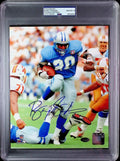 Barry Sanders PSA 10 AUTO Autograph 8x10 PHOTO Signed PSA/DNA Slabbed